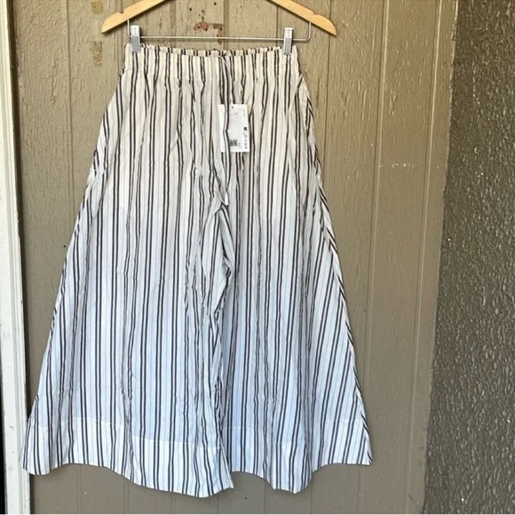 Cos striped wide leg pants